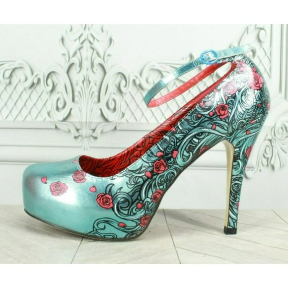 Unbranded Shoes - *Unbranded Multicolor Leather Slip On Pump High Heel Shoes Size 11